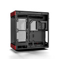 Vỏ Case Hyte Y60 Black/Red (E-ATX, Sẵn 3 Fan 120mm, Rad 360, Kèm Cáp Riser PCIe 4.0) (CS-HYTE-Y60-BW)
