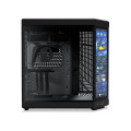 Vỏ Case Hyte Y70 Touch Infinite Pitch Black (E-ATX, No Fan, Rad 360, Màn hình 14.9 inch, Kèm cáp riser PCIe 4.0) (CS-HYTE-Y70TTI-BB)