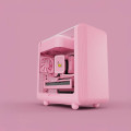 Vỏ Case Hyte X50 Strawberry Milk (E-ATX, No Fan, Max 10 Fan, Rad 360, USB-C 20Gbps) (CS-HYTE-X50G-SM)