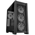 Vỏ Case Asus TUF Gaming GT302 ARGB Black (E-ATX, Sẵn 4 Fan ARGB, Max 7 Fan, Rad 360, USB-C 20Gbps)