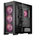 Vỏ Case Asus TUF Gaming GT302 ARGB Black (E-ATX, Sẵn 4 Fan ARGB, Max 7 Fan, Rad 360, USB-C 20Gbps)