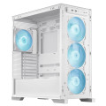 Vỏ Case Asus TUF Gaming GT302 ARGB White (E-ATX, Sẵn 4 Fan ARGB, Max 7 Fan, Rad 360, USB-C 20Gbps)