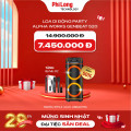 Loa Party Alpha Works GEN BEAT 520 (520W, Bluetooth 5.4, AUX, USB, GHITA)