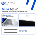Laptop HP OmniBook 5 Flip 14-fp0057TU BZ7Q6PA (Intel Core 5 120U, RAM 16GB, SSD 512GB, Intel Graphics, Màn Hình 14inch WUXGA Touch, Windows 11, Màu Bạc)