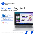 Laptop HP OmniBook 5 Flip 14-fp0057TU BZ7Q6PA (Intel Core 5 120U, RAM 16GB, SSD 512GB, Intel Graphics, Màn Hình 14inch WUXGA Touch, Windows 11, Màu Bạc)