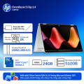 Laptop HP OmniBook 5 Flip 14-fp0057TU BZ7Q6PA (Intel Core 5 120U, RAM 16GB, SSD 512GB, Intel Graphics, Màn Hình 14inch WUXGA Touch, Windows 11, Màu Bạc)