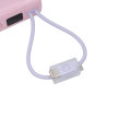 Pin Sạc Dự Phòng Nhỏ Gọn 10.000mAh Philips DLP2713NB Pink Blue (Kèm cáp Type-C và Lightning)
