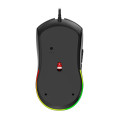Chuột Gaming Có Dây Aula S13 Black (3.600 DPI, 6 nút, LED Rainbow)