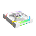 Fan Case Xigmatek Infinity Pro 6 ARGB 120mm Arctic (White) - EN49422 (Fan xuôi)