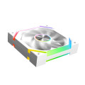 Fan Case Xigmatek Infinity Pro 6 Reverse ARGB 120mm Arctic (White) - EN49446 (Fan ngược)