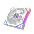 Fan Case Xigmatek Infinity Pro 6 Reverse ARGB 120mm Arctic (White) - EN49446 (Fan ngược)