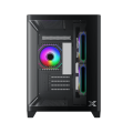 Vỏ case Xigmatek PANO M NANO 3IF Black - EN49347 (m-ATX, Sẵn 3 fan RGB, Max 7 fan, Rad 240)