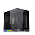 Vỏ Case Xigmatek Cloud M DGT Black - EN49859 (m-ATX, No Fan, Max 9 fan, Rad 360)