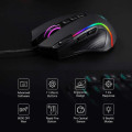 Chuột Gaming Có Dây Redragon PREDATOR M612 RGB Black (8.000 DPI, 11 nút, RGB)