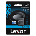 Thẻ nhớ microSDXC Lexar BLUE PLUS 256GB UHS-I 170MB/s, V30, A2 (LMSBLPL256G-BNANG)