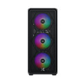 Vỏ case Xigmatek DUO X 3F Black - EN49002 (E-ATX, Sẵn 3 fan RGB, Max 8 fan, Rad 360)