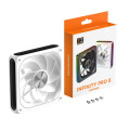 Fan Case Xigmatek Infinity Pro 8 Reverse ARGB 120mm Arctic - EN49569 (Fan ngược)