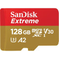 Thẻ Nhớ MicroSDXC 128GB SanDisk Extreme 200MB/s (SDSQXAA-128G-GN6MN) UHS-I, V30, U3, A2