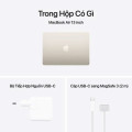 MacBook Air M5 2026 (MDHD4SA/A) (Apple M5, 10 core CPU , 10 Core GPU, RAM 24GB, SSD 1TB, Màn Hình 13.6inch , Màu Starlight, Hàng Chính Hãng)