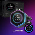 Tản Nhiệt Nước AIO Cooler Master MasterLiquid 360 Atmos II LCD ARGB Black (LGA 1851/1700/1200/115x, AM5/AM4)