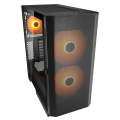 Vỏ Case Cougar Airface Flo RGB Black (ATX, Sẵn 3 fan ARGB, Cổng I/O dạng modular, Rad 360, USB-C)