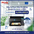 Máy In Phun Màu Đa Năng Epson EcoTank L4360 (In đảo mặt, Copy, Scan, A4, A5, USB, WIFI)