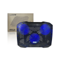 Đế Tản Nhiệt Laptop COOLCOLD F2 PLUS (3 Fan, Led Xanh, Có Thể Nâng Hạ)