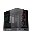 Vỏ Case Xigmatek Cloud M DGT 3AF Black - EN49996 (m-ATX, Sẵn 3 fan ARGB, Max 9 fan, Rad 360)