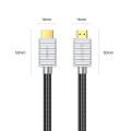 Cáp HDMI ORICO H8CY-20-BK (Dài 2 mét, Dây Dù, 8K 60Hz, 48Gbps)