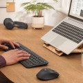 Chuột Không Dây Logitech Signature Comfort M840L Graphite (Bluetooth, 4000 DPI, Quiet Clicks, Pin AA)