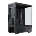 Vỏ Case MIK H3 Black (m-ATX, No fan, Max 5 fan, Rad 240)