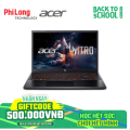 Laptop Acer Gaming Nitro ProPanel ANV15-52-50VA (Intel Core 5 210H, RTX 3050 6 GB GDDR6, Màn Hình 15.6 inch FHD, RAM 16GB, SSD 512GB, Windows 11 Home, Đen)