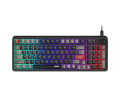 Bàn Phím Giả Cơ MSI FORGE GK110 (USB-C, Silent, Rainbow LED)