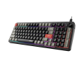 Bàn Phím Giả Cơ MSI FORGE GK110 (USB-C, Silent, Rainbow LED)