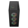 Vỏ Case GAMDIAS AURA GC15 ARGB Black (ATX, Sẵn 4 fan ARGB, Rad 240)