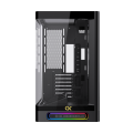 Vỏ Case Xigmatek Alpha Heaven Black - EN49873 (E-ATX, 3 mặt cường lực, No Fan, Max 8 Fan, Rad 360, USB-C, Kèm Hub ARGB + Remote)