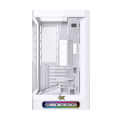 Vỏ Case Xigmatek Alpha Heaven Arctic - EN49880 (E-ATX, 3 mặt cường lực, No Fan, Max 8 Fan, Rad 360, USB-C, Kèm Hub ARGB + Remote)
