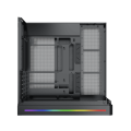 Vỏ Case Xigmatek Alpha Pano II Black - EN48562 (E-ATX, 3 mặt cường lực, No Fan, Max 8 Fan, Rad 360, USB-C, Kèm Hub ARGB + Remote)