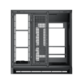 Vỏ Case Xigmatek Alpha Pano II Black - EN48562 (E-ATX, 3 mặt cường lực, No Fan, Max 8 Fan, Rad 360, USB-C, Kèm Hub ARGB + Remote)