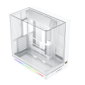 Vỏ Case Xigmatek Alpha Pano II Arctic - EN46193 (E-ATX, 3 mặt cường lực, No Fan, Max 8 Fan, Rad 360, USB-C, Kèm Hub ARGB + Remote)