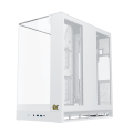 Vỏ Case Xigmatek Alpha Pano II Arctic - EN46193 (E-ATX, 3 mặt cường lực, No Fan, Max 8 Fan, Rad 360, USB-C, Kèm Hub ARGB + Remote)