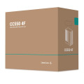 Vỏ Case DeepCool CC550 4F Black (ATX, Sẵn 4 fan ARGB, Max 8 fan, USB-C, Rad 240)