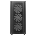 Vỏ Case DeepCool CC550 4F Black (ATX, Sẵn 4 fan ARGB, Max 8 fan, USB-C, Rad 240)