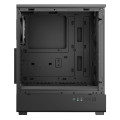 Vỏ Case DeepCool CC550 4F Black (ATX, Sẵn 4 fan ARGB, Max 8 fan, USB-C, Rad 240)