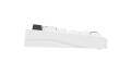 Bàn Phím Cơ Không Dây DareU FLEX 75 White Black - Pegasus Switch (3 mode, PBT Keycap, Gasket mount, Hotswap, Pin 4000mAh)