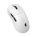 Chuột Gaming Không Dây ThunderBird TM621W White (3 mode, PAW3311, 12.000 DPI, 58g)