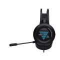Tai Nghe Zidli ZH6+ Black (Có Led, Kết nối USB, Kèm cáp gộp 2 cổng 3.5)