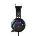 Tai Nghe Gaming Có Dây Rapoo VH360C (USB 7.1, Mic ngắn, RGB)