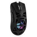 Chuột Gaming Không Dây AULA SC620 Black (3 mode, 12.000 DPI, Pin sạc)