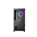 Vỏ Case Xigmatek VIEW III 3F Black - EN90526 (m-ATX, Sẵn 3 fan RGB, Max 5 fan)